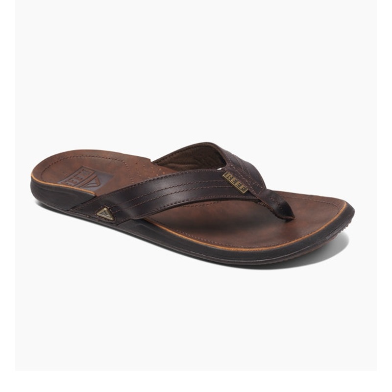 Reef J-Bay III Flip Flops  - Dark Brown/Dark Brown