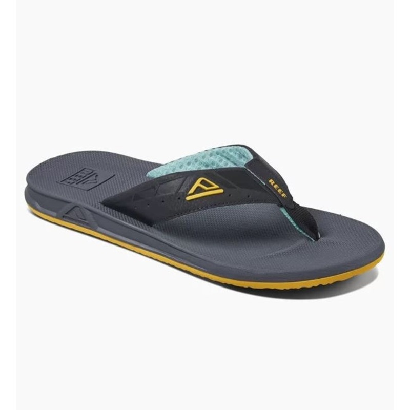 Reef Phantoms Flip Flops  - Aqua/Yellow