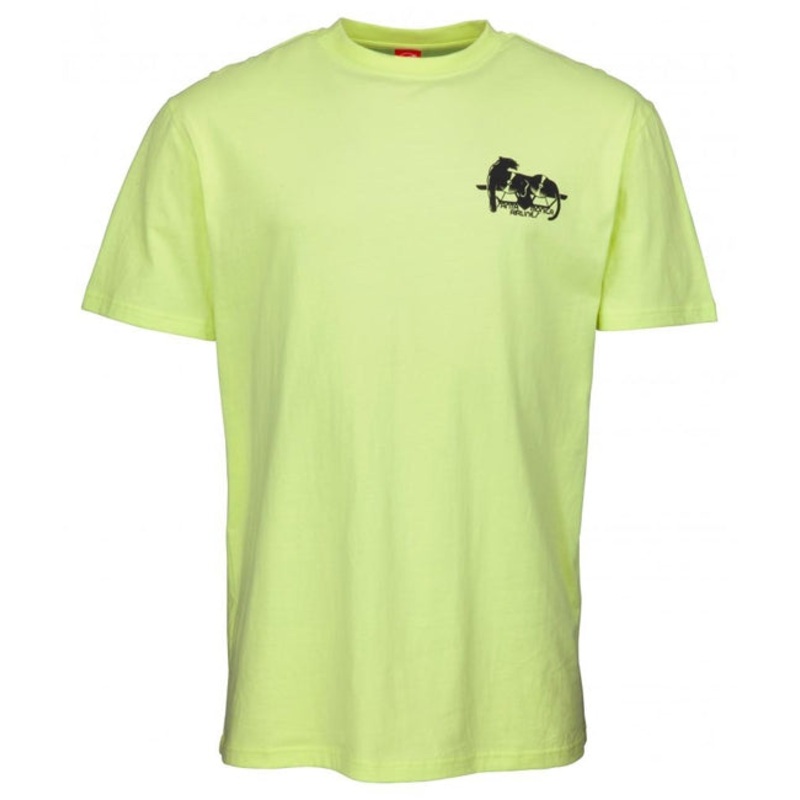 Santa Cruz Natas Panther Short Sleeved T Shirt