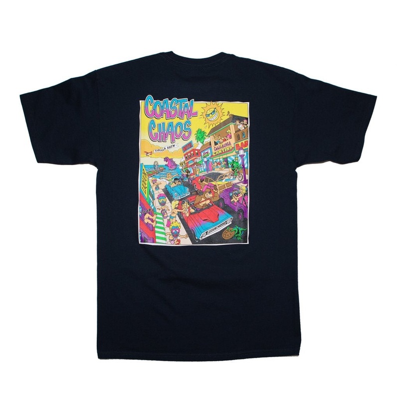 Thrilla Krew Coastal Chaos Short Sleeved T Shirts