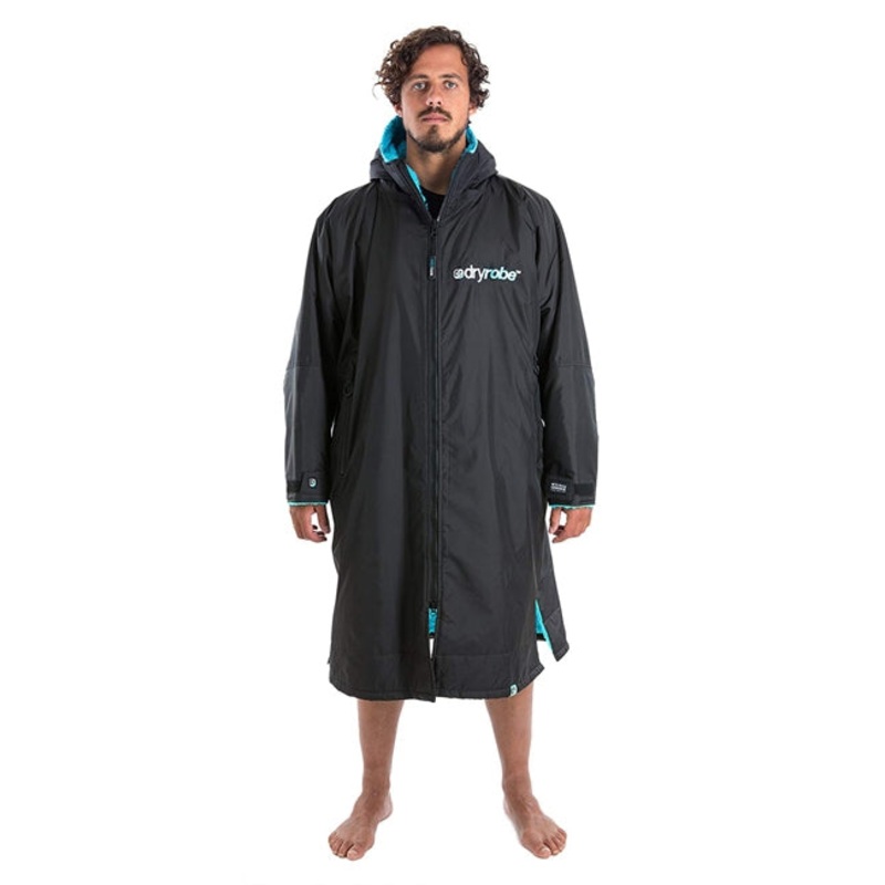 Dryrobe Advance Long Sleeve - Black Blue Large