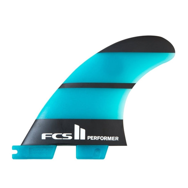 FCS2 Performer Neo Glass Medium Tri Quad Surfboard Fin Set