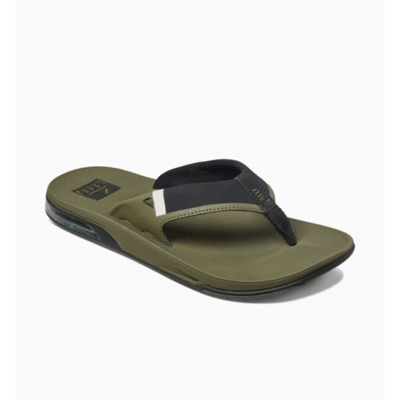 Reef Fanning Low Flip Flops Olive