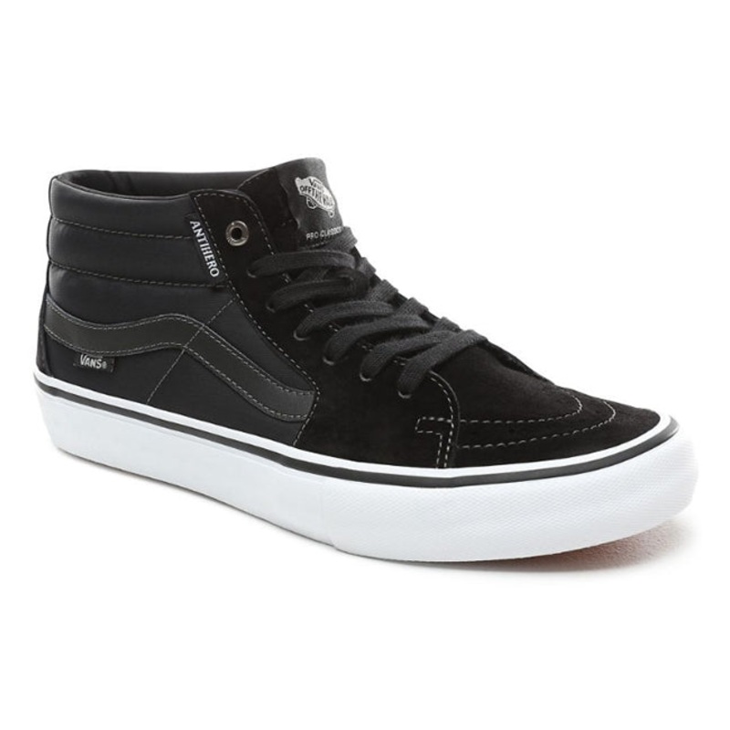 Vans Sk8 Mid Pro Skate Shoes  - Grosso/Black