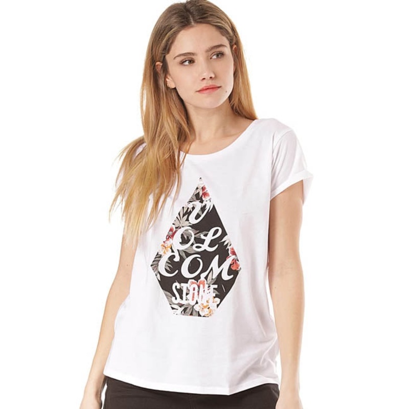 Volcom Womens Radical Daze Short Sleeved T Shirt