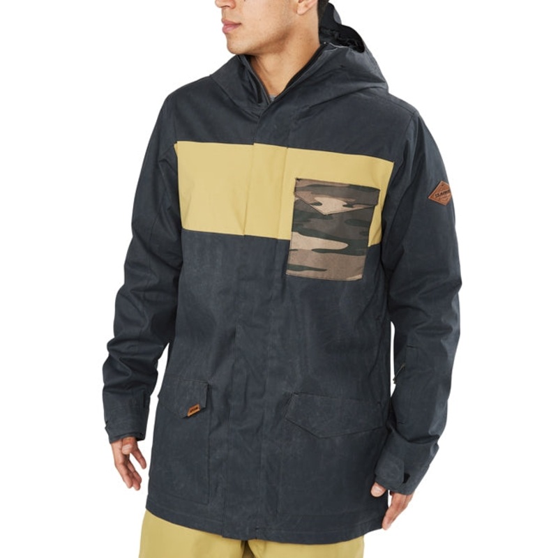 Dakine Elsman Ski/Snowboard Jacket  - Black/Fenne/Field Camo