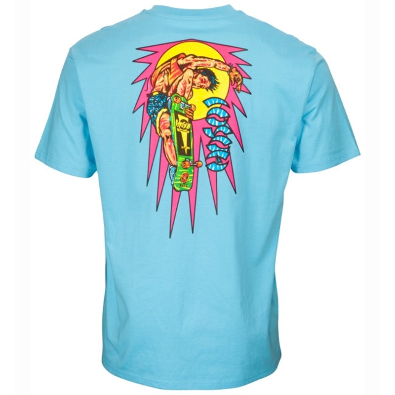 Santa Cruz Hosoi Rocket Air Short Sleeved T Shirt