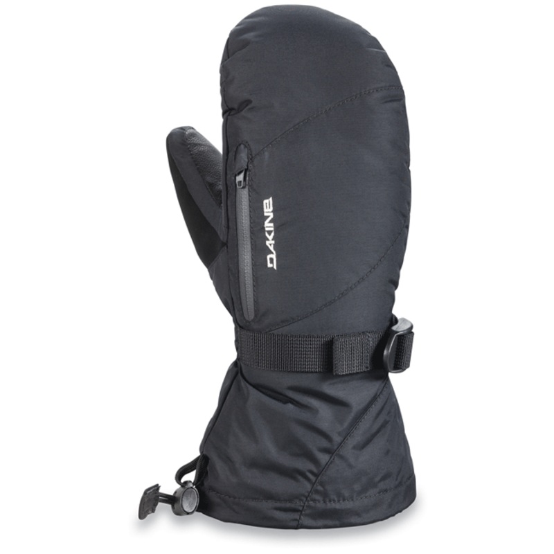 Dakine Womens Leather Black Sequoia Ski Snowboard Mitt