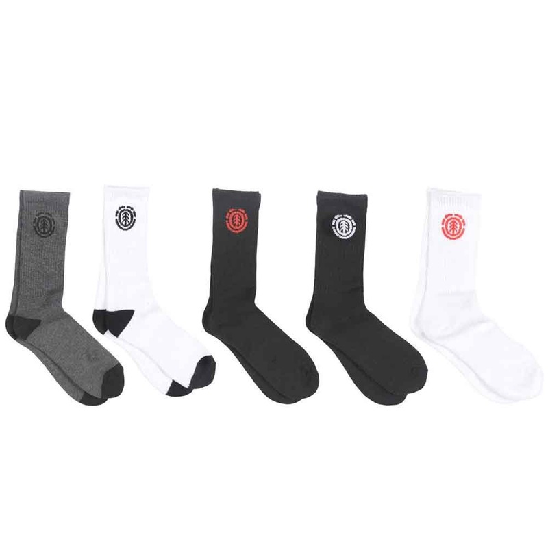 Element High-Rise 5 Pack Socks