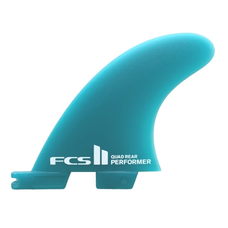 FCS 2 Performer Neo Glass Medium Quad Rear Surfboard Fin Set