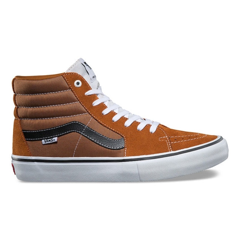 Vans SK8 HI Pro Glazed Ginger Skate Shoes