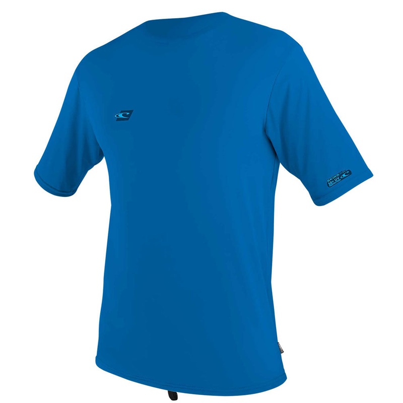O'Neill Youth Premium Skins Short Sleeved Sun Shirt  - Ocean