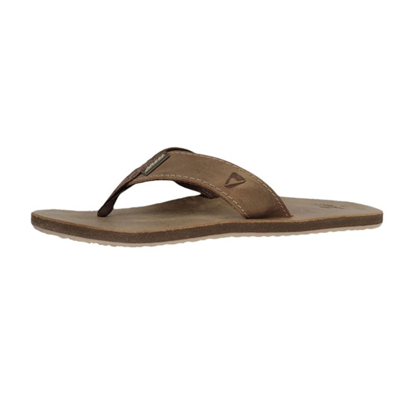 Reef Leather Smoothy Sandals