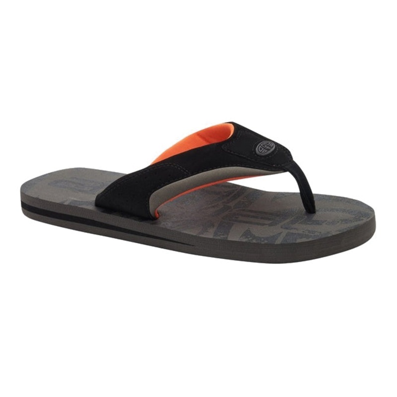 Animal Jekyl Logo Flip Flops - Grey