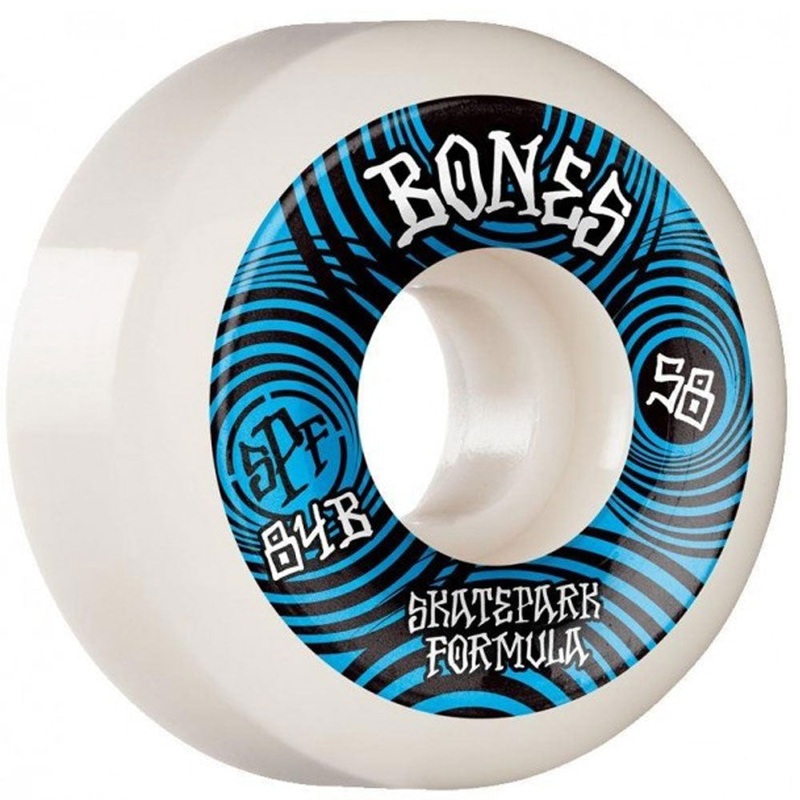 Bones Side Cut Skate Park Formula Wheels 58mm