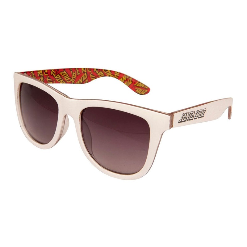 Santa Cruz Multi Classic Dot Sunglasses - White