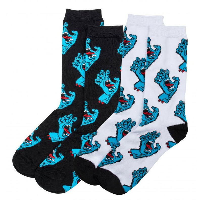 Santa Cruz Youth Multi Hand Sock (2 Pack)