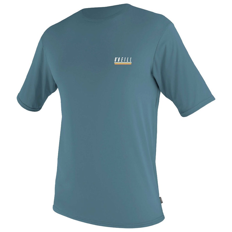 O'Neill Premium Skins Graphic SS Sun Shirt - Cadet Blue