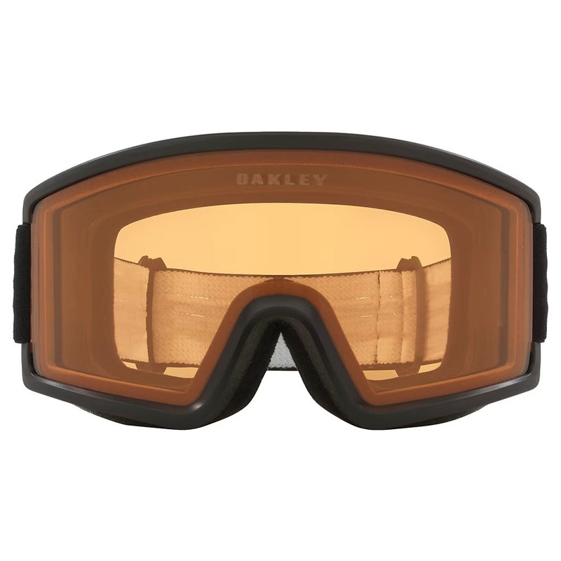Oakley Target Line L Snow Goggles - Black With Persimmon Lens