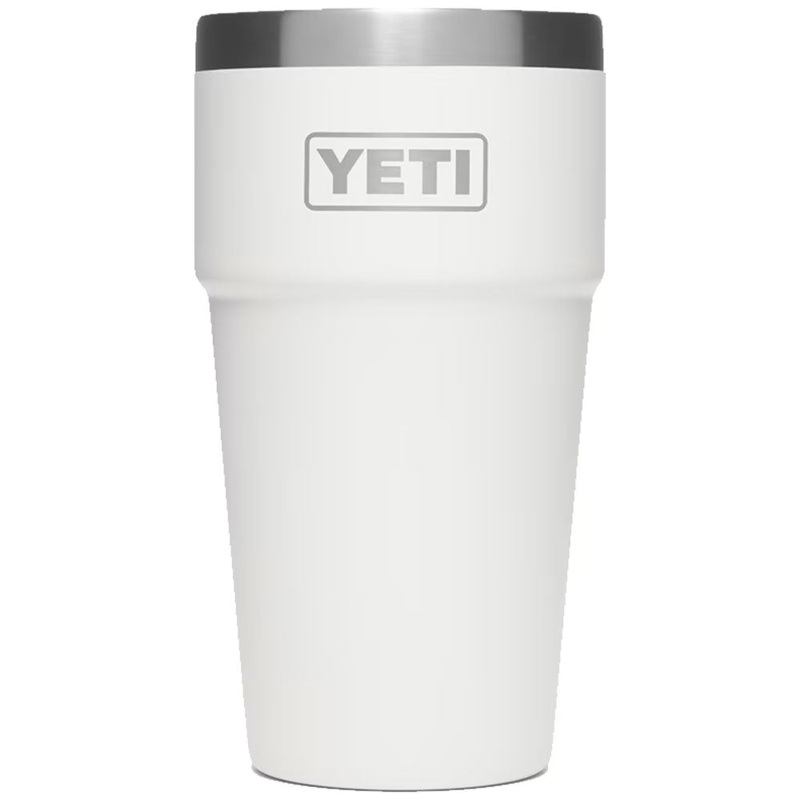 Yeti Single 16 Oz Stackable Cup - White