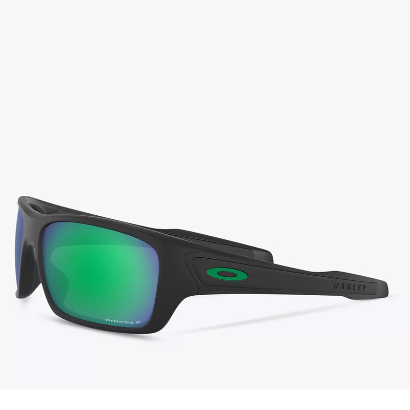 Oakley Turbine Matte Black Prizm Jade Polarized.