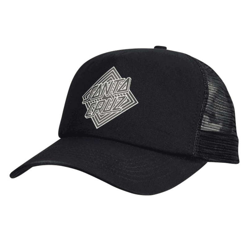 Santa Cruz Solitaire Dot Meshback Cap
