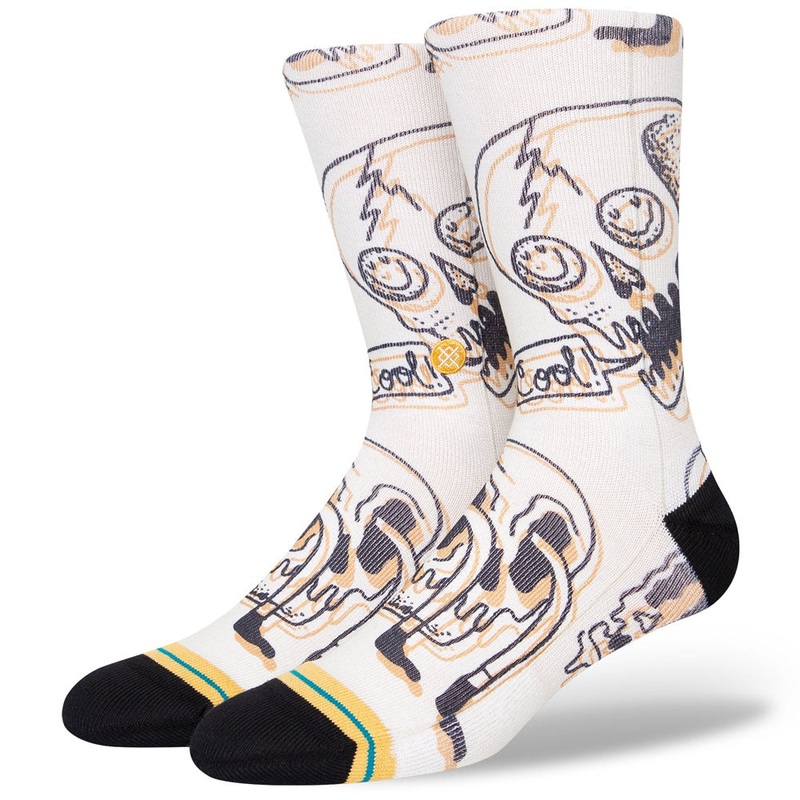 Stance Talking Heads Vintage White