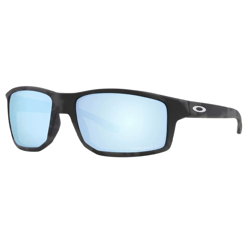 Oakley GIBSTON Matte Black Camo Prizm Deep Water Polarized