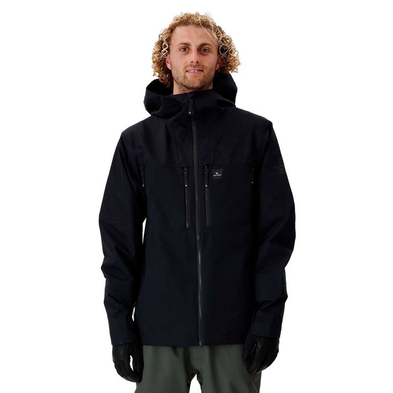 Rip Curl Back Country Snowboard/Ski Jacket - Black