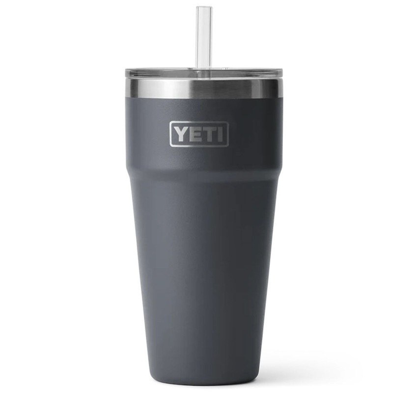 Yeti Rambler Straw Cup - Charcoal