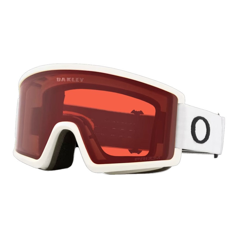 Oakley Target Line L Snow Goggles Matte White Prizm Rose