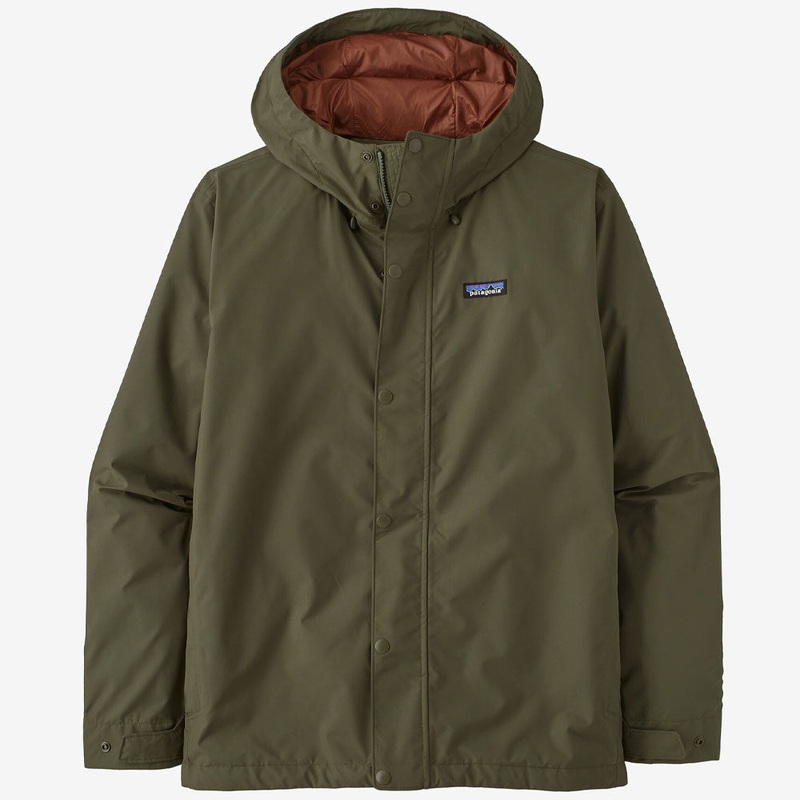 Patagonia Jackson Glacier Rain Jacket - Basin Green