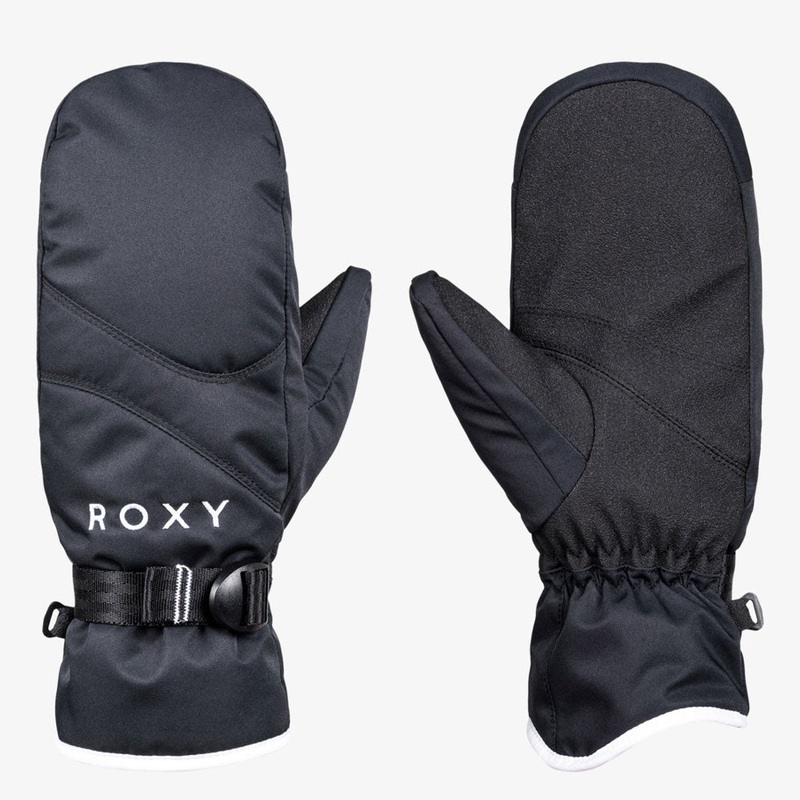 Roxy Jetty Solid Ski/Snowboard Mittens - Black