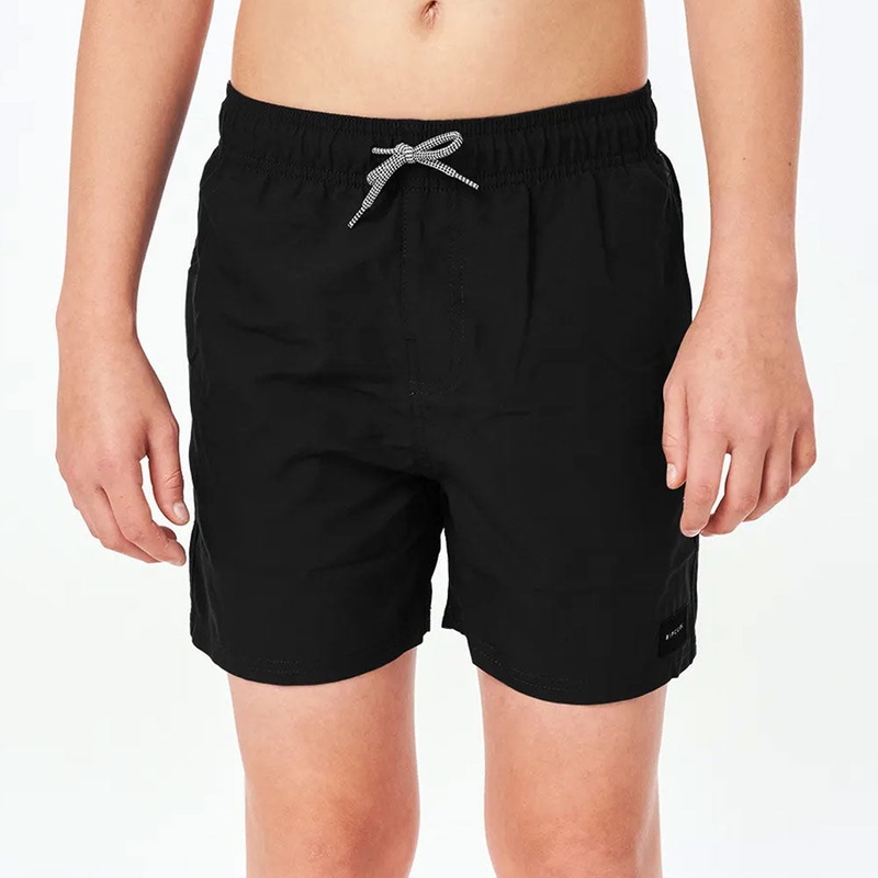 Rip Curl Boys Offset Volley Boardshorts - Black
