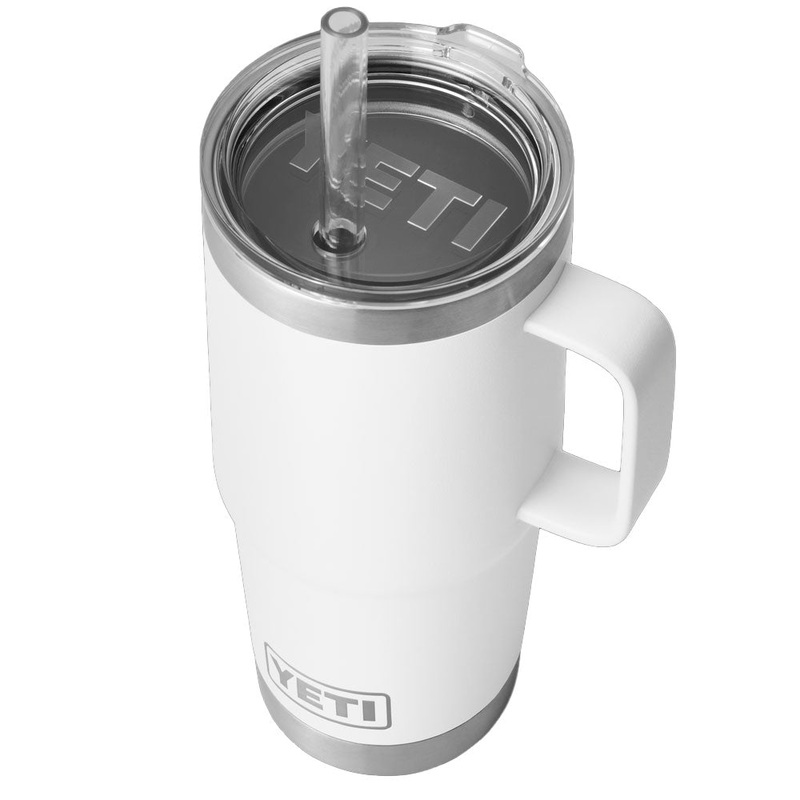 Yeti Rambler 25oz Straw Mug - White