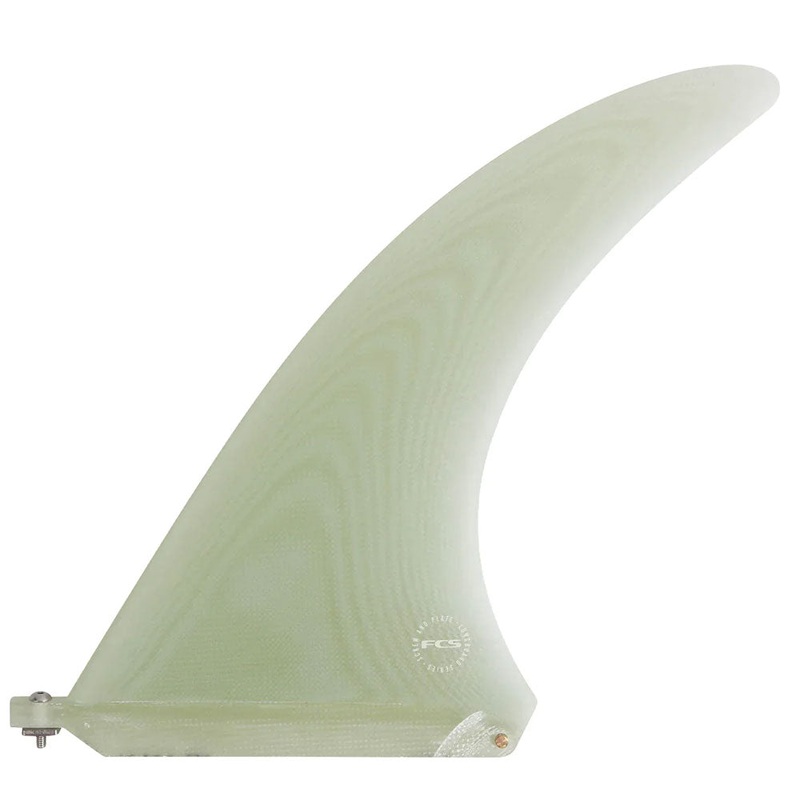 FCS Flow Screw & Plate PG 8.5 Fin Clear