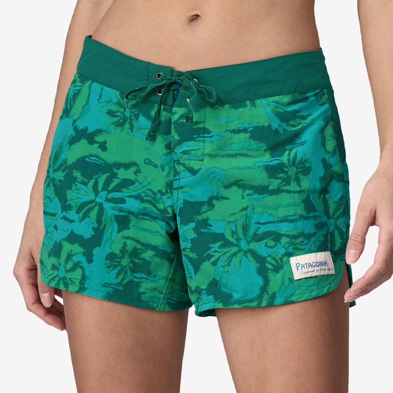 Patagonia Wavefarer Boardshorts  - Cliffs and Waves: Conifer