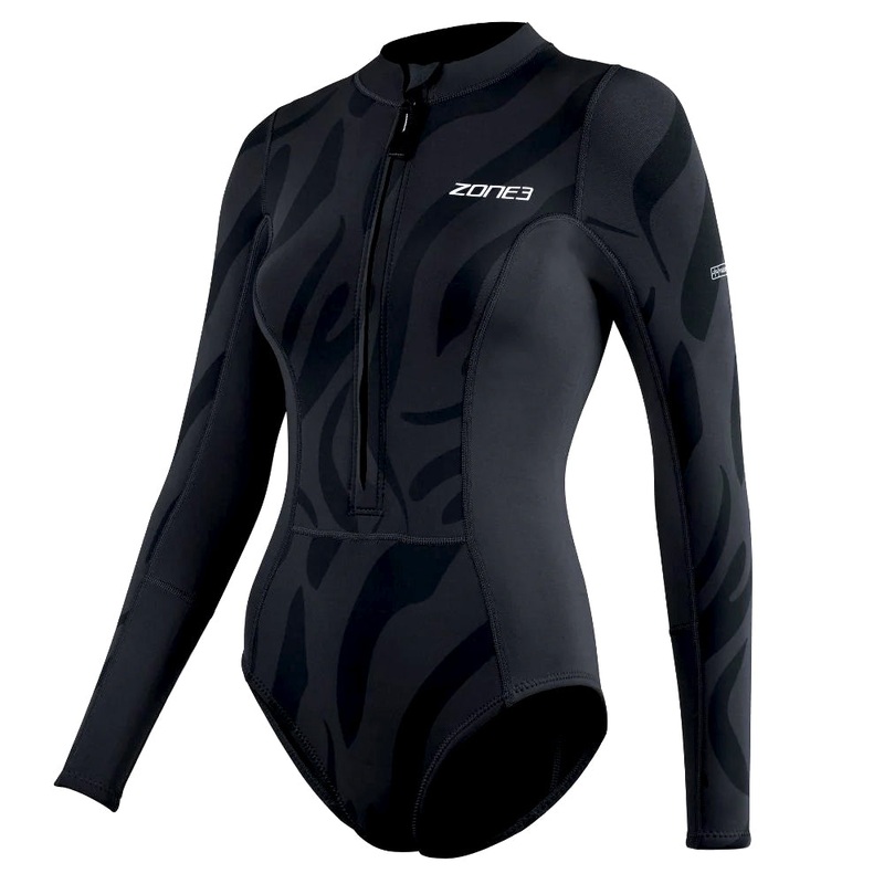 Zone 3 Womens Yulex Long Sleeve Suit - Obsidian