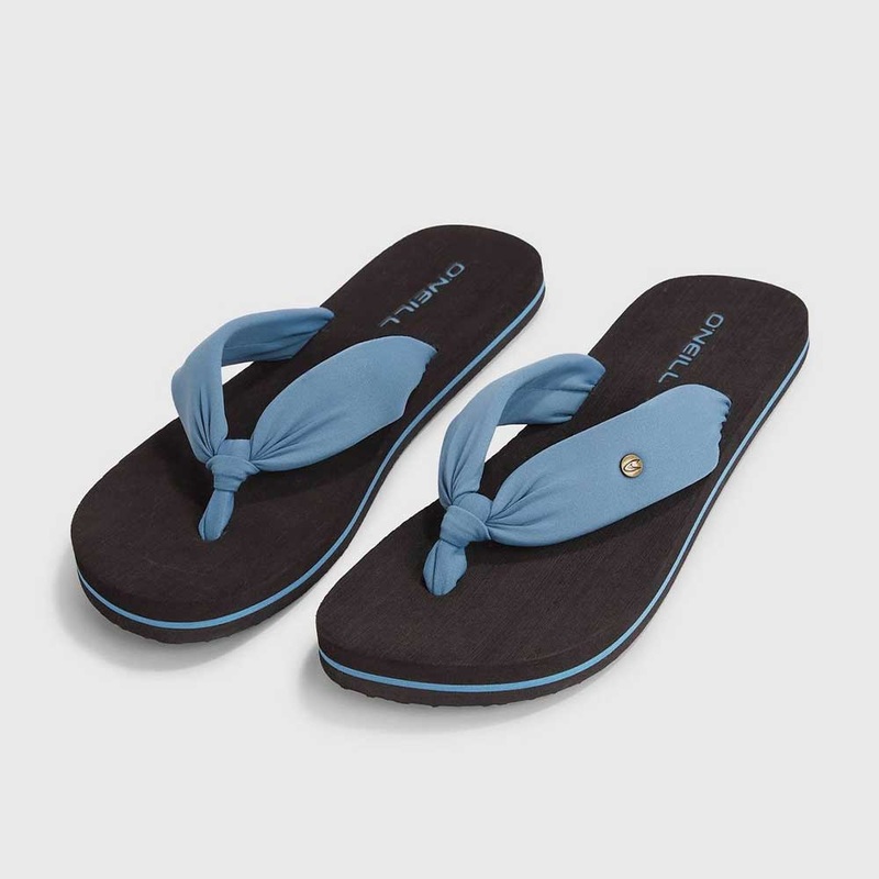 O'Neill Womens Ditsy Tropical Blue Sun Sandals