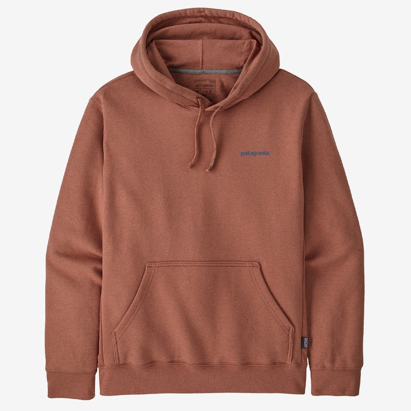 Patagonia Boardshort Logo Uprisal Hoody - Sienna Clay