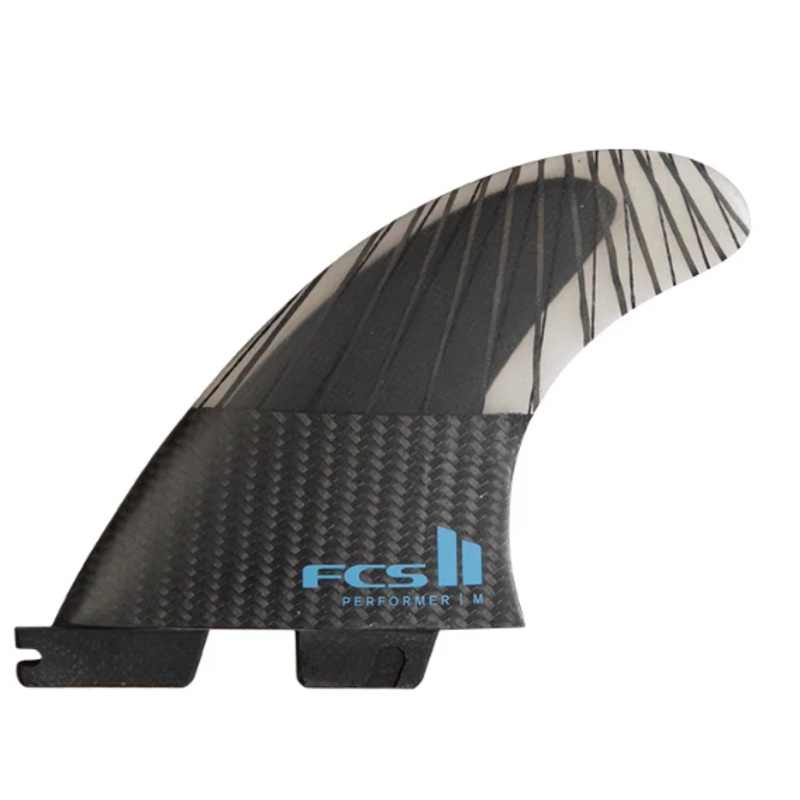 PERFORMER PC CARBON TRI FIN - TRANQUIL BLUE