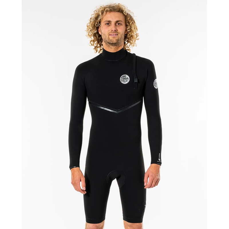 E Bomb Zip Free 2mm Long Sleeve Spring Suit - Black