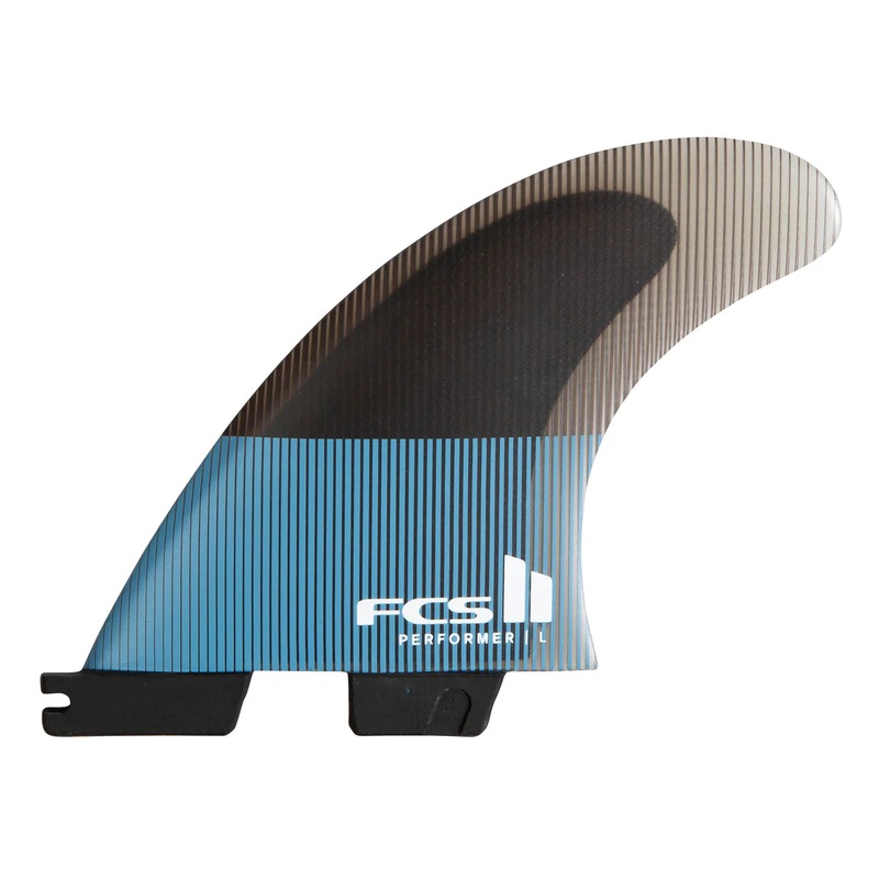 FCS II PERFORMER PC TRANQUIL BLUE QUAD FINS