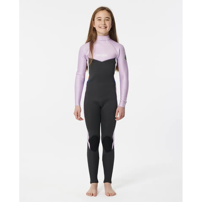GIRLS DAWN PATROL BACK ZIP GBS STEAMER