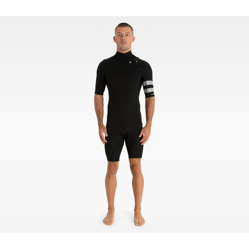 M ADVANTAGE 2/2MM SS SPRINGSUIT - BLACK