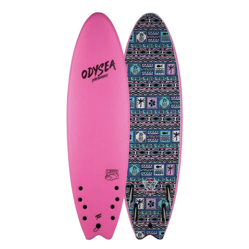 ODYSEA 6-0 SKIPPER PRO QUAD - JAMIE O'BREN HOT PINK