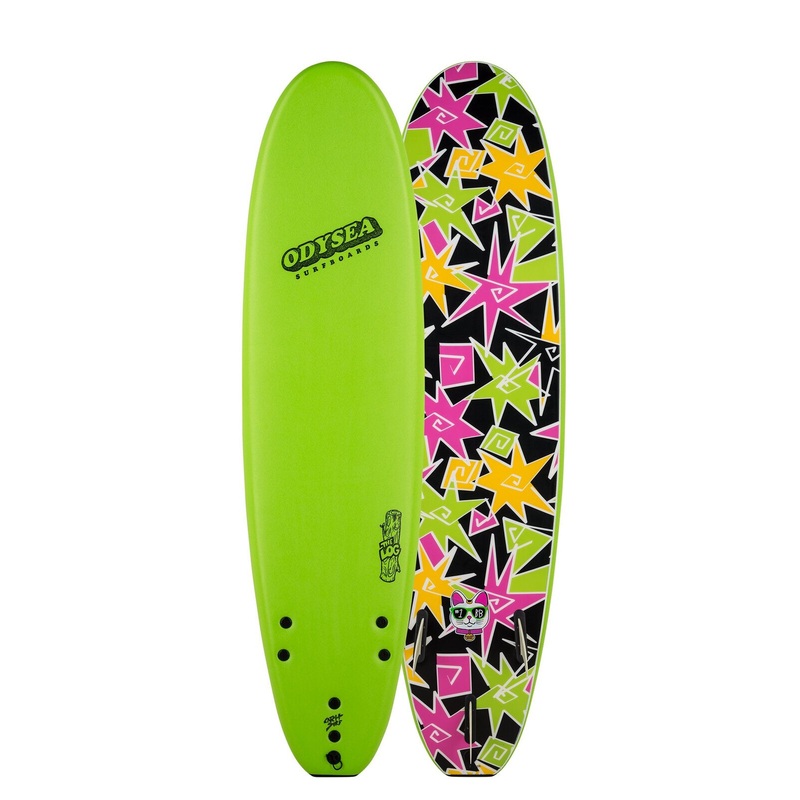 ODYSEA 7-0 LOG - KALANI ROBB PRO MODEL LIME GREEN