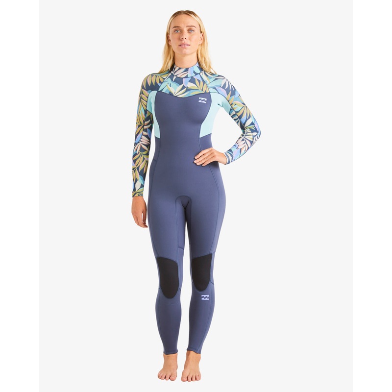 SYNERGY BACK ZIP 3/2MM FULL SUIT - INDIGO OCEAN