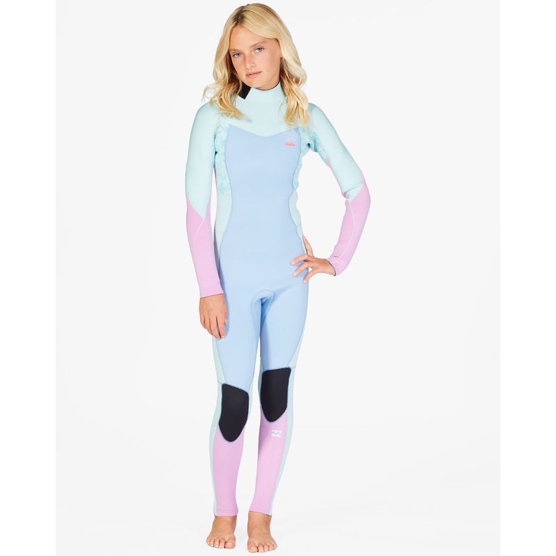 TEEN SYNERGY 3/2MM BACK ZIP FULL SUIT - ICEBERG