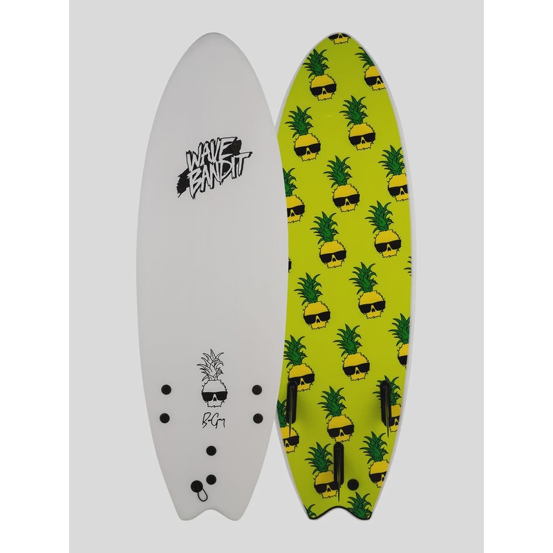 WAVE BANDIT PERFORMER 6'4 TRI - BEN GRAVY WHITE
